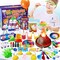 70 Lab Experiments Science Kits for Kids Age 4-6-8-12 Educational Scientific Toys Gifts for Girls Boys, Chemistry Set, Crystal Growing, Erupting Volcano, Fruit Circuits STEM Activities